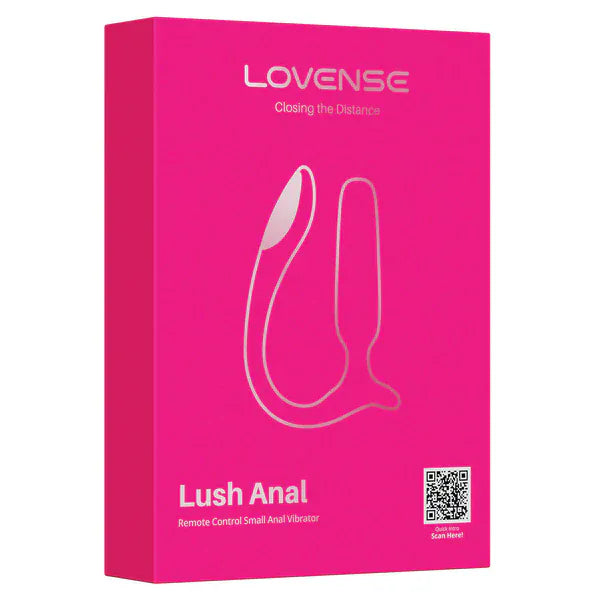 Plug Anal Vibrant Connecté - Lovense Lush Anal | 7 500 Vibrations par Minute & Silencieux lovense Sensations plus
