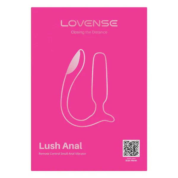 Plug Anal Vibrant Connecté - Lovense Lush Anal | 7 500 Vibrations par Minute & Silencieux lovense Sensations plus