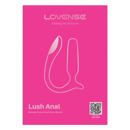 Plug Anal Vibrant Connecté - Lovense Lush Anal | 7 500 Vibrations par Minute & Silencieux lovense Sensations plus