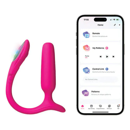 Plug Anal Vibrant Connecté - Lovense Lush Anal | 7 500 Vibrations par Minute & Silencieux lovense Sensations plus