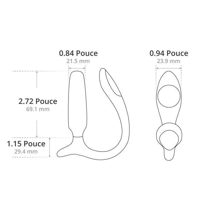 Plug Anal Vibrant Connecté - Lovense Lush Anal | 7 500 Vibrations par Minute & Silencieux lovense Sensations plus