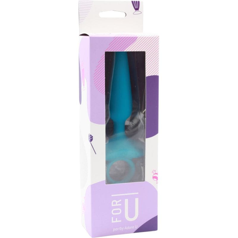 Plug Anal Vibrant - Gummy d'Adore U | 10 Modes, Silicone & Étanche Adore U - For U Sensations plus