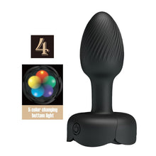 Plug Anal Vibrant Lumineux - Pretty Love  Olman | 10 Modes, Taille Petit & LED Multicolores Pretty Love Sensations plus