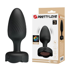 Plug Anal Vibrant Lumineux - Pretty Love Osborn | 10 Modes, Taille Medium & LED Multicolores Pretty Love Sensations plus