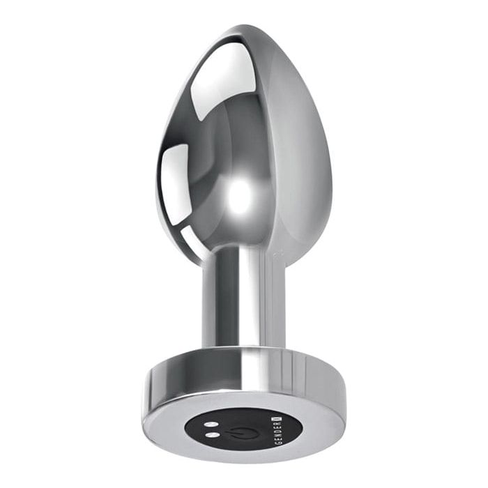 Plug Anal Vibrant Rechargeable - Gender X - Rockin Metal Plug XL Silver Gender X Sensations plus