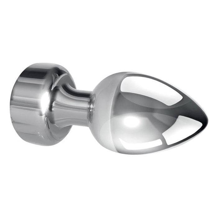 Plug Anal Vibrant Rechargeable - Gender X - Rockin Metal Plug XL Silver Gender X Sensations plus