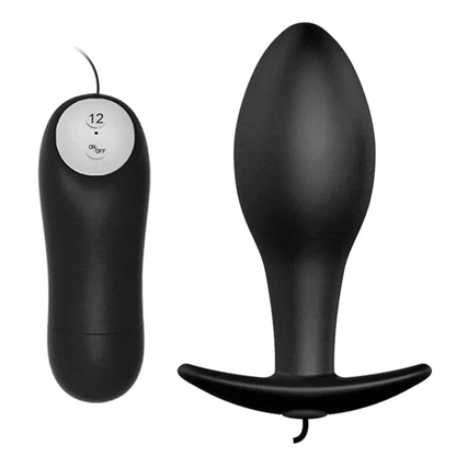 Plug Anal Vibrant - Special Anal Stimulation | 12 Modes, Silicone Doux & Waterproof Pretty Love Sensations plus
