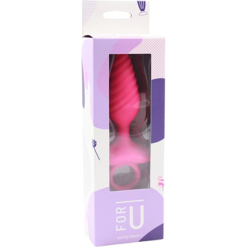 Plug Anal Vibrant - Sundae d'Adore U | 10 Modes, Silicone & Étanche Adore U - For U Sensations plus