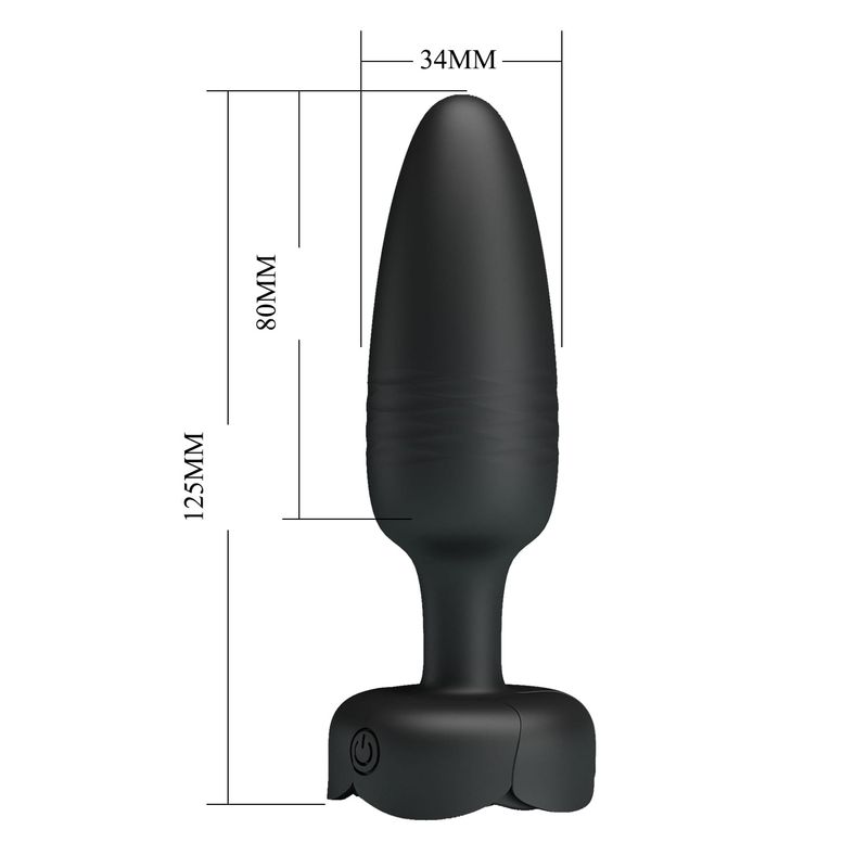 Plug Anal Vibrant Va-et-Vient Lumineux - Pretty Love Tarion | Puissant & LED Multicolores Pretty Love Sensations plus