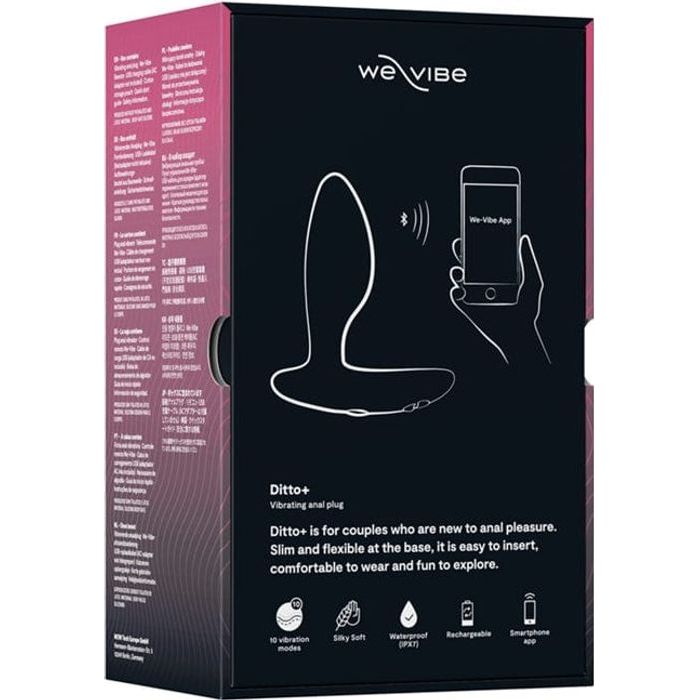Plug Anal Vibrant - We-Vibe - Ditto+ We-Vibe Sensations plus