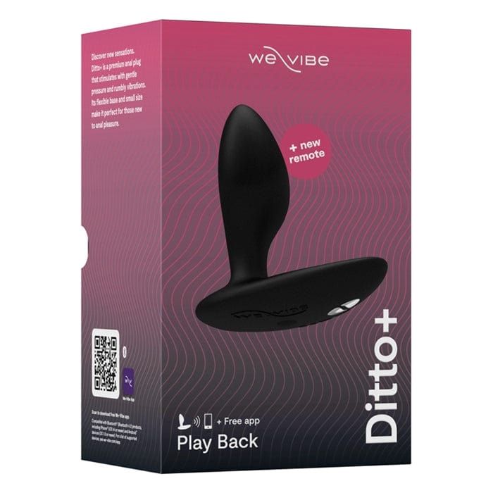 Plug Anal Vibrant - We-Vibe - Ditto+ We-Vibe Sensations plus