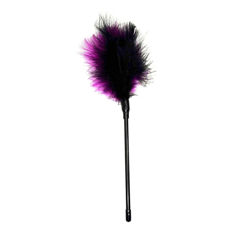 Plumeau érotique - Rose et Noir | Douceur Sensuelle & Caresses Excitantes Fun Novelties Sensations plus