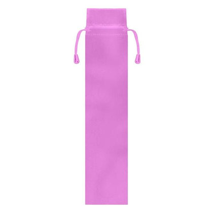 Pochette Rose Satin 30x8 cm | Rangement pour Jouets Intimes | Élégant, Doux & Protecteur G-pop Sensations plus