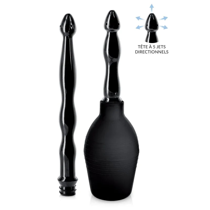 Poire à Lavement - Showerplay P4 310 ml | Douche Anale & Vaginale avec 2 Canules Shower Play Sensations plus