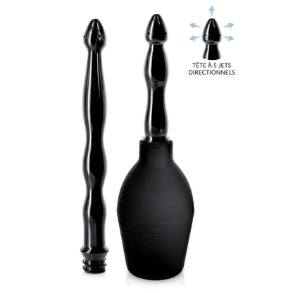 Poire à Lavement - Showerplay P4 310 ml | Douche Anale & Vaginale avec 2 Canules Shower Play Sensations plus