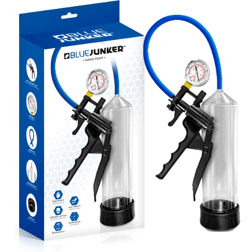Pompe à Pénis - Blue Junker - Nano Pump Blue Junker Sensations plus