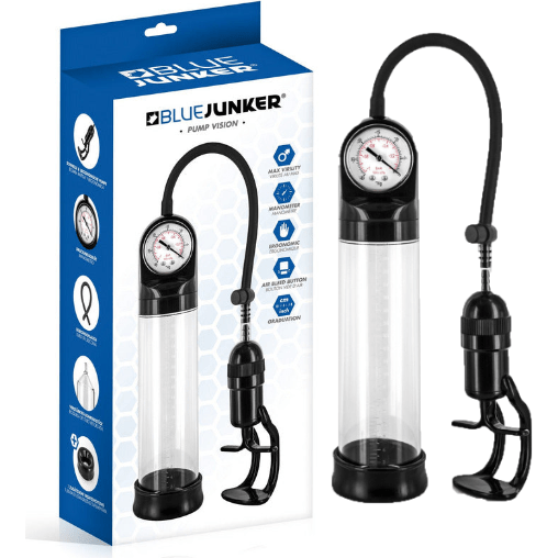 Pompe à Pénis - Blue Junker - Pump Vision Blue Junker Sensations plus