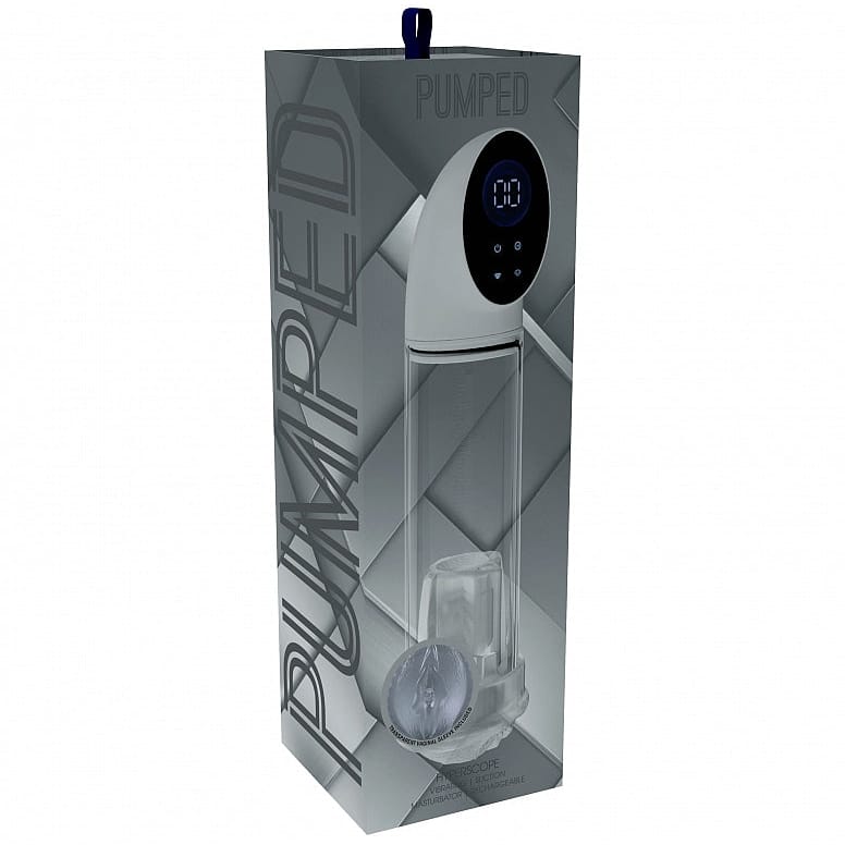 Pompe Automatique Rechargeable - Pumped Hyperscope | Manchon Vaginal Pumped Sensations plus