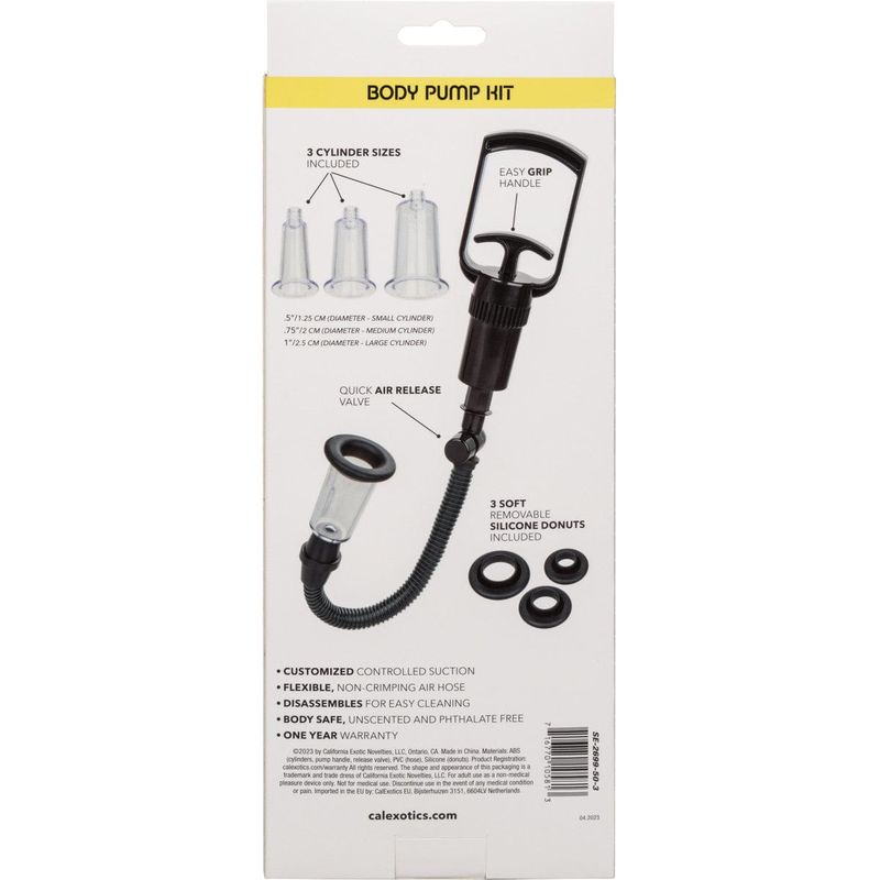 Pompe Féminine - Boundless - Body Pump Kit CalExotics Sensations plus