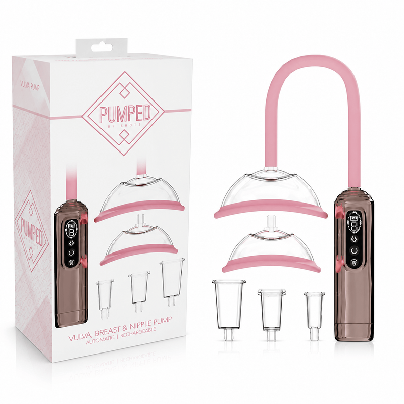 Pompe Rechargeable Automatique - Pumped | Vulve, Seins & Mamelons Pumped Sensations plus