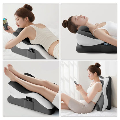 Positionneur Sexuel - Oreiller de Couple 27° | Coussin Multifonction pour Positions Sexuelle Osez-Vous Sensations plus