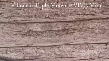 Triple Motor Vibrator - VIVE Mimi | Ultra-Powerful Vibration & Tapping
