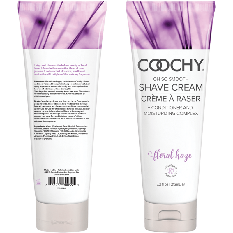 Produit pour le Corps - COOCHY - Crème à Raser Coochy Sensations plus