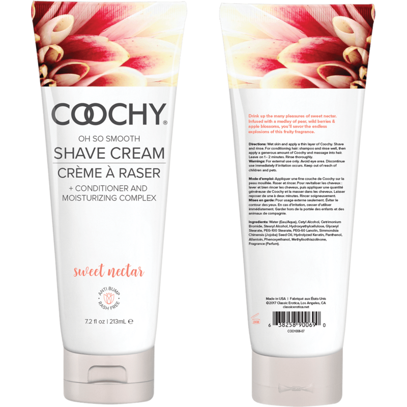 Produit pour le Corps - COOCHY - Crème à Raser Coochy Sensations plus