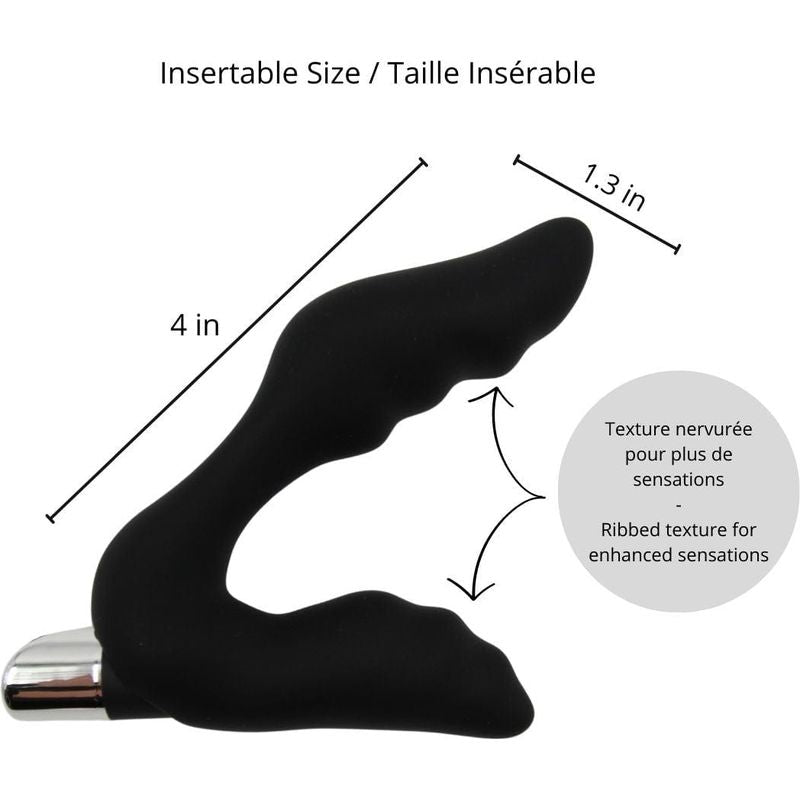 Prostate - Adore U Höm - Stimulateur De Prostate Avec Télécommande - Courbe Prononcée Adore U Höm Sensations plus