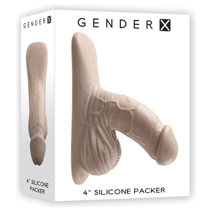 Prothèse - Gender X - 4'' Silicone Packer Gender X Sensations plus