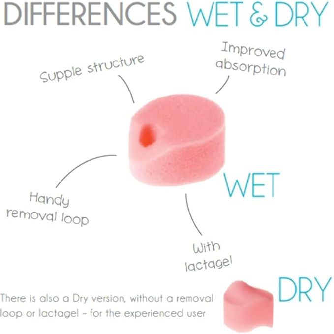 Santé Féminine - Soft Comfort Tampons Wet | Tampons Intimes & Sans Ficelle Beppy Sensations plus