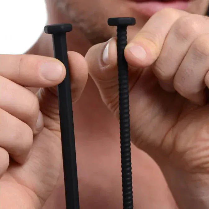 Sonde à Urètre en Silicone - Hardware Nail & Screw | Confort, Flexible & Hypoallergénique Master Series Sensations plus