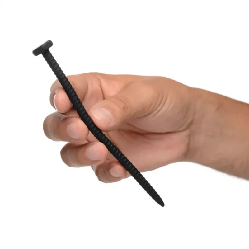 Sonde à Urètre en Silicone - Hardware Nail & Screw | Confort, Flexible & Hypoallergénique Master Series Sensations plus