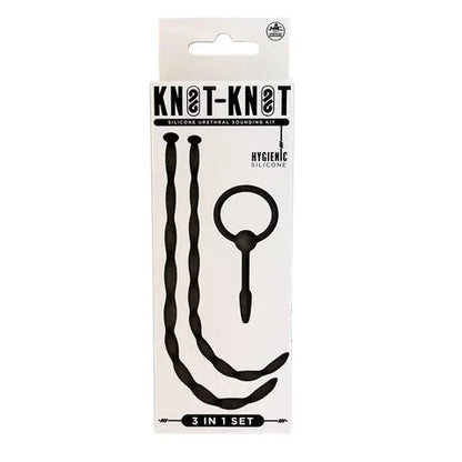 Sondes Urétrales en Silicone - Knot-Knot NMC | Ensemble de 3 Tiges Excellent Power Sensations plus
