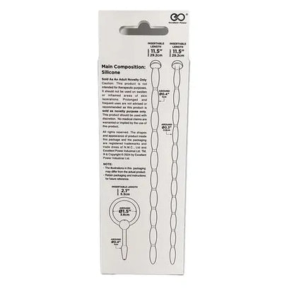 Sondes Urétrales en Silicone - Knot-Knot NMC | Ensemble de 3 Tiges Excellent Power Sensations plus