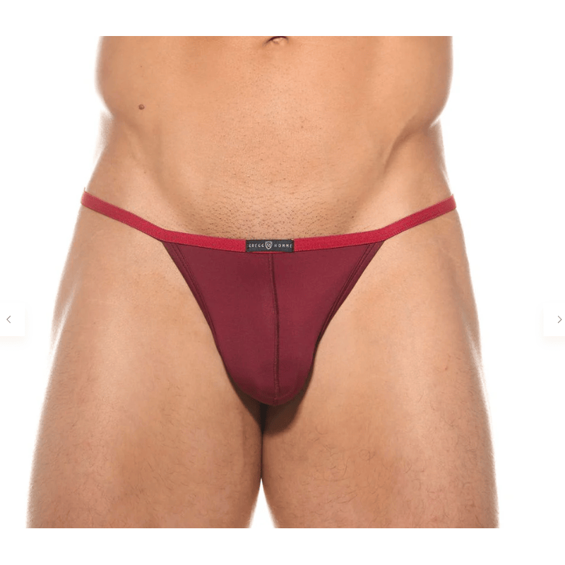 Sous-Vêtement Gregg Homme - String YOGA 190414 Gregg Homme Sensations plus