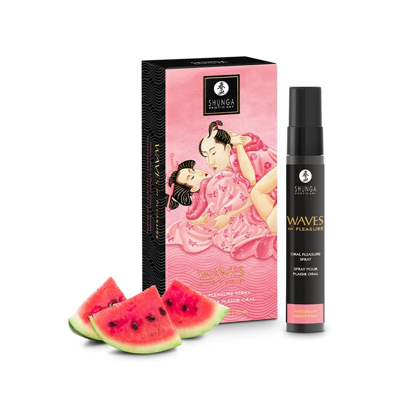 Spray pour Plaisir Oral - Waves Spray de Shunga | 3 Saveurs, Excitantes & Gourmandes Shunga Sensations plus