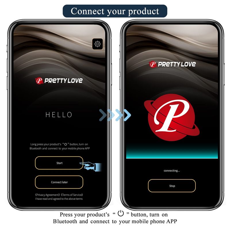 Stimulateur Anal Connecté Prostate & Périnée - Andrew | Pretty Love Pretty Love Sensations plus