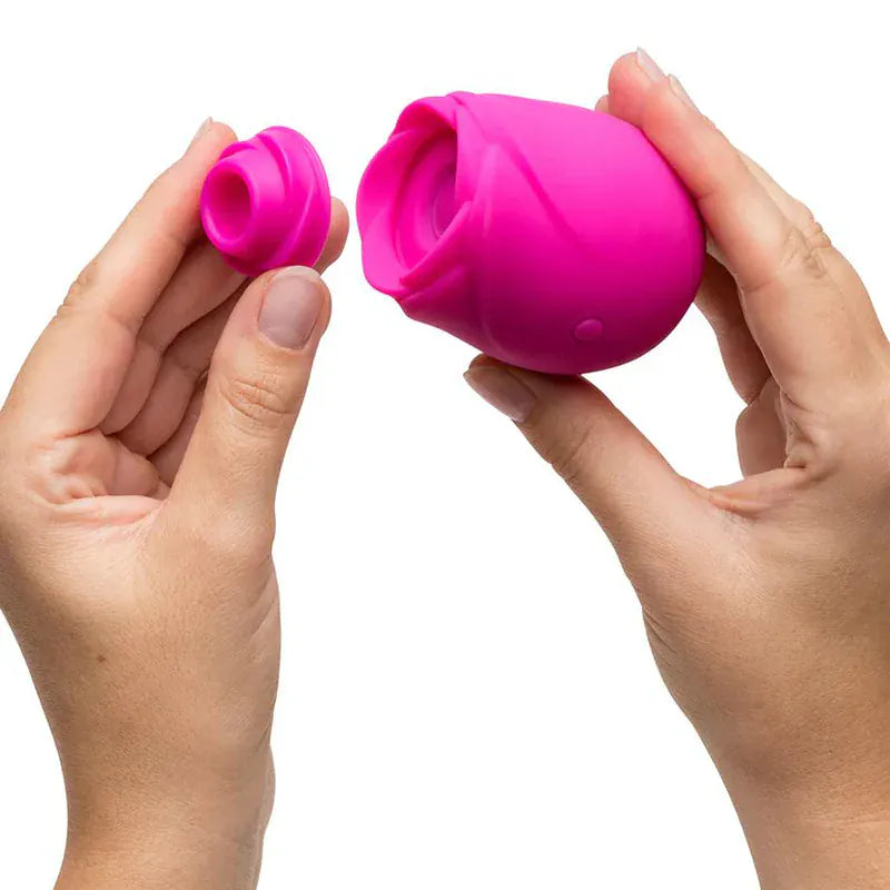 Stimulateur Clitoridien 2-en1 - Romp Rose 2 | Pleasure Air ROMP Sensations plus