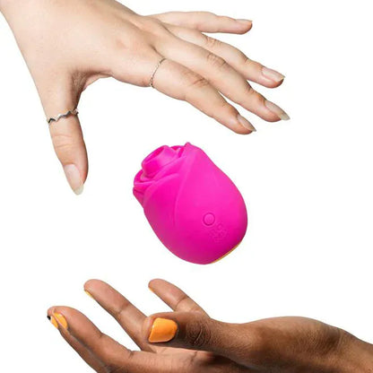 Stimulateur Clitoridien 2-en1 - Romp Rose 2 | Pleasure Air ROMP Sensations plus