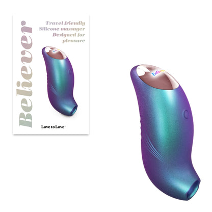 Stimulateur Clitoridien - Believer Love to Love | Mouvements Flapping Love to Love Sensations plus