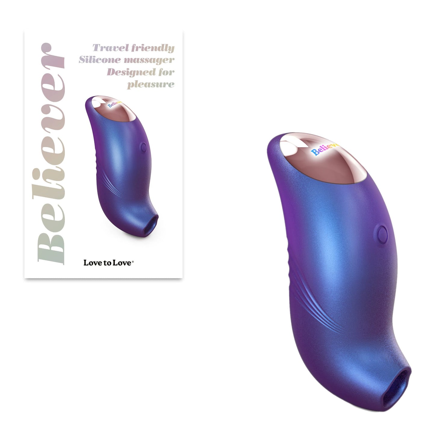 Stimulateur Clitoridien - Believer Love to Love | Mouvements Flapping Love to Love Sensations plus