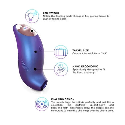 Stimulateur Clitoridien - Believer Love to Love | Mouvements Flapping Love to Love Sensations plus