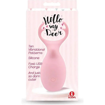 Stimulateur Clitoridien Hello My Deer – Buzzy Buddy | Vibrateur Rechargeable Icon Brands Sensations plus