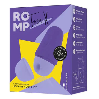 Stimulateur Clitoridien - ROMP Free X | Womanizer Pleasure Air ROMP Sensations plus