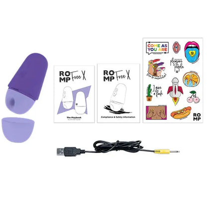 Stimulateur Clitoridien - ROMP Free X | Womanizer Pleasure Air ROMP Sensations plus