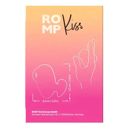 Stimulateur Clitoridien - ROMP Kiss Peach | Pleasure Air ROMP Sensations plus
