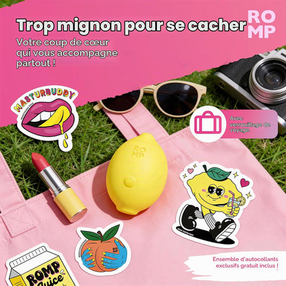 Stimulateur Clitoridien - Romp Lemon Crush  | Womanizer Pleasure Air ROMP Sensations plus