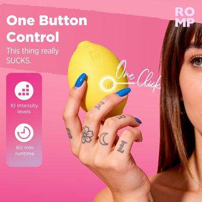 Stimulateur Clitoridien - Romp Lemon Crush  | Womanizer Pleasure Air ROMP Sensations plus