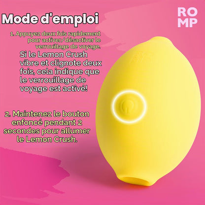 Stimulateur Clitoridien - Romp Lemon Crush  | Womanizer Pleasure Air ROMP Sensations plus